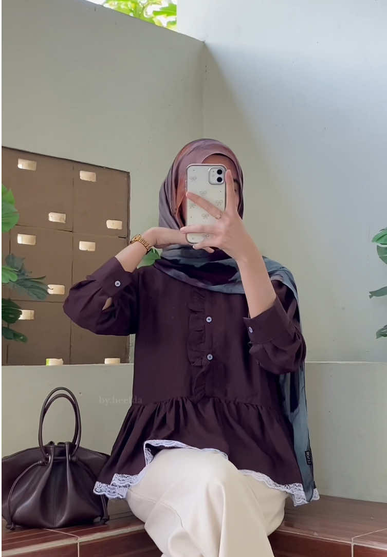 Bahan jatuh dan super ademm😍💯 #fyp #fitcheck #ootdinspo 