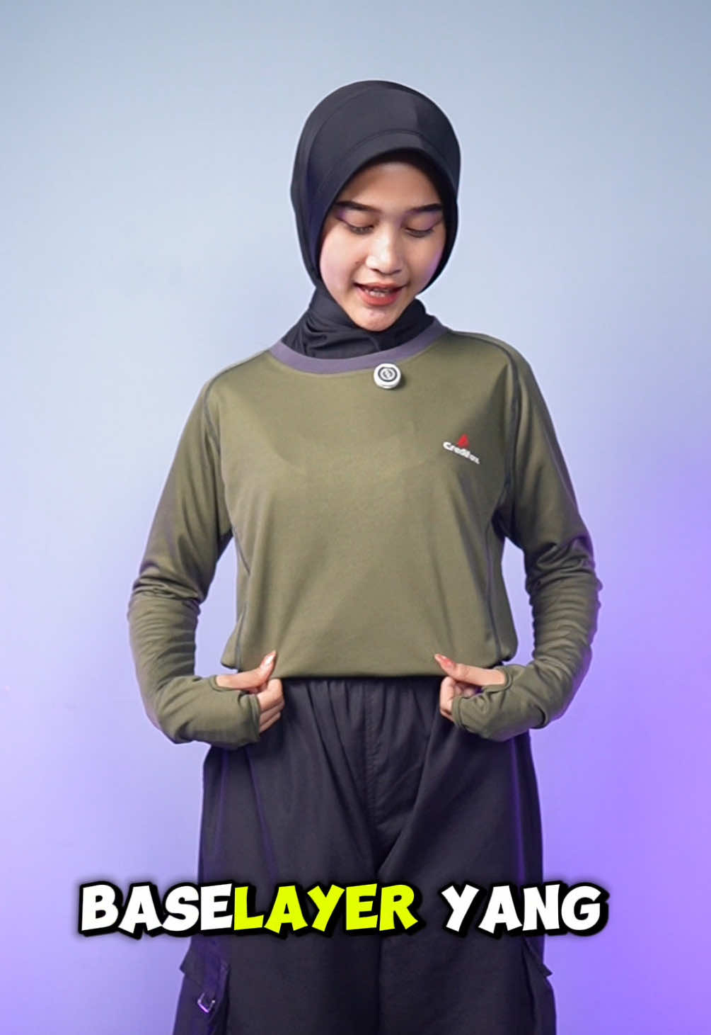 Baselayer ringan, performa maksimal. Siap push limit bareng Credifox. #credifoxofficialstore #promomakangajian #xybca #baselayer #Running 