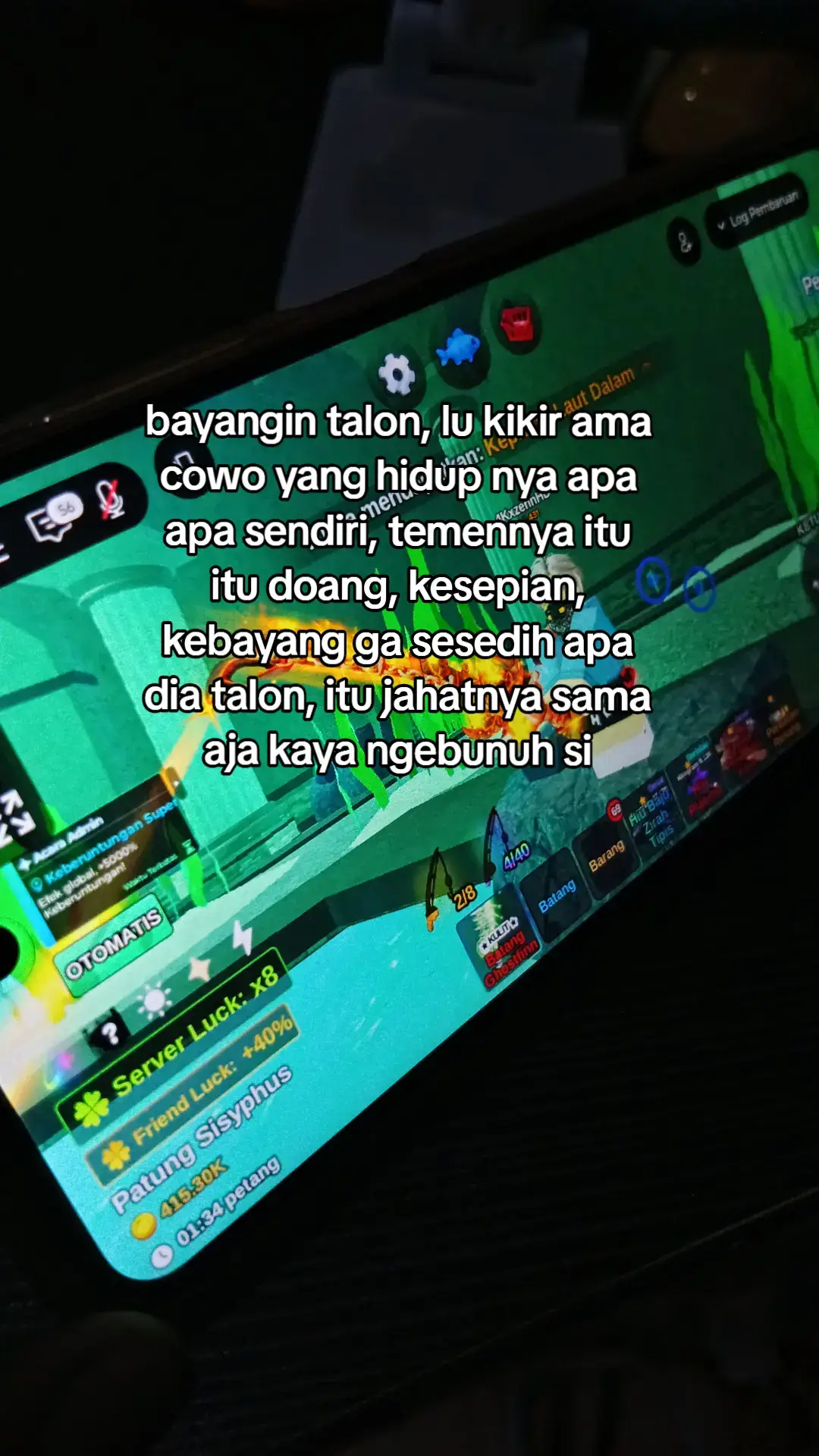 coba mikir dikit #talonkikir #robloxfyp #fishit 