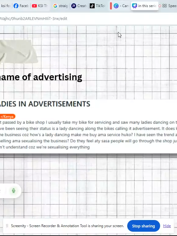 Ladies in advertising... Answering a concern someone had about dancing in the name of marketing. #digitalmarketing #marketing #fyppppppppppppppppppppppp #kenyantiktok🇰🇪
