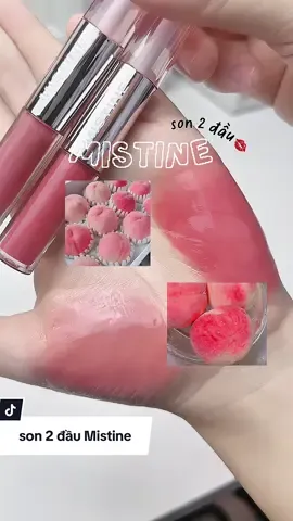 Màu lên xinh lắm nha vừa làm son kem và son bóng luôn nè #mistine #mistinevn #sonbong #sonkem #ddoocbh #xuhuong #tiktokshop #ilovetiktok 