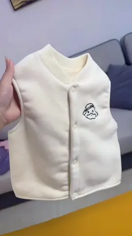 Áo gile lót lông cho bé