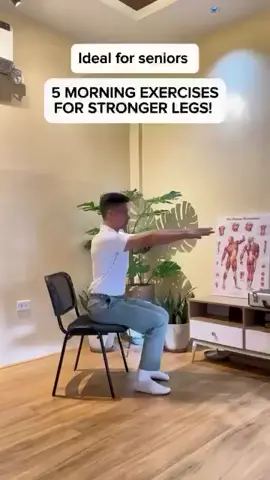 Power up your legs with these 5 morning exercises! 💪🔥 Build strength and start your day energized. Follow @backpaintransformation for more! Via physicaltherapysession #legday #strengthtraining #mobility #posture #Fitness #rehab