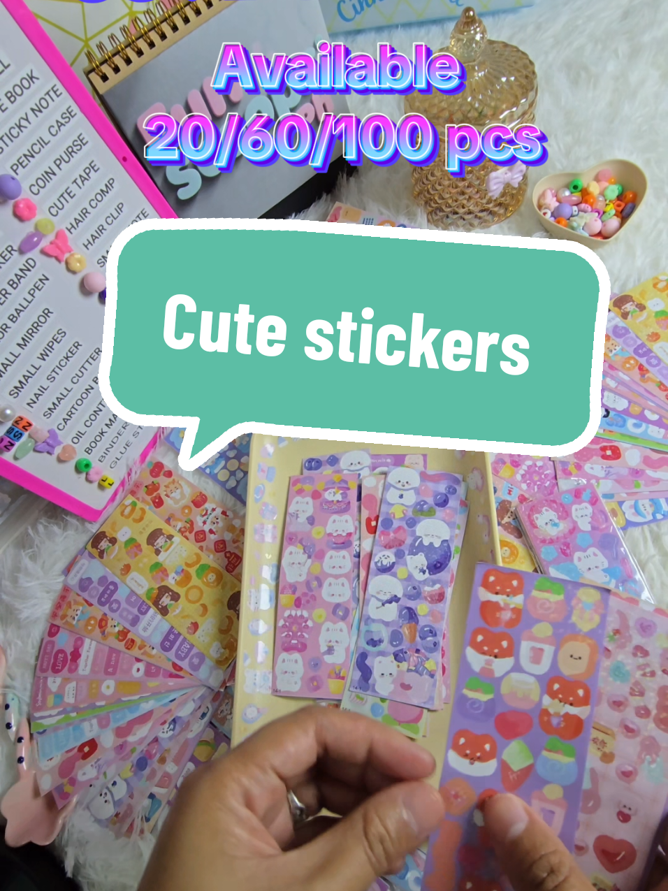 stickers for kid's   available 100/60/20pcs cute stickers for note book handbook DIY stickers  #affordable 100pcs stickers  #stickers for kid's  Cartoon stickers for children's  #kawaii Cartoon sticker 