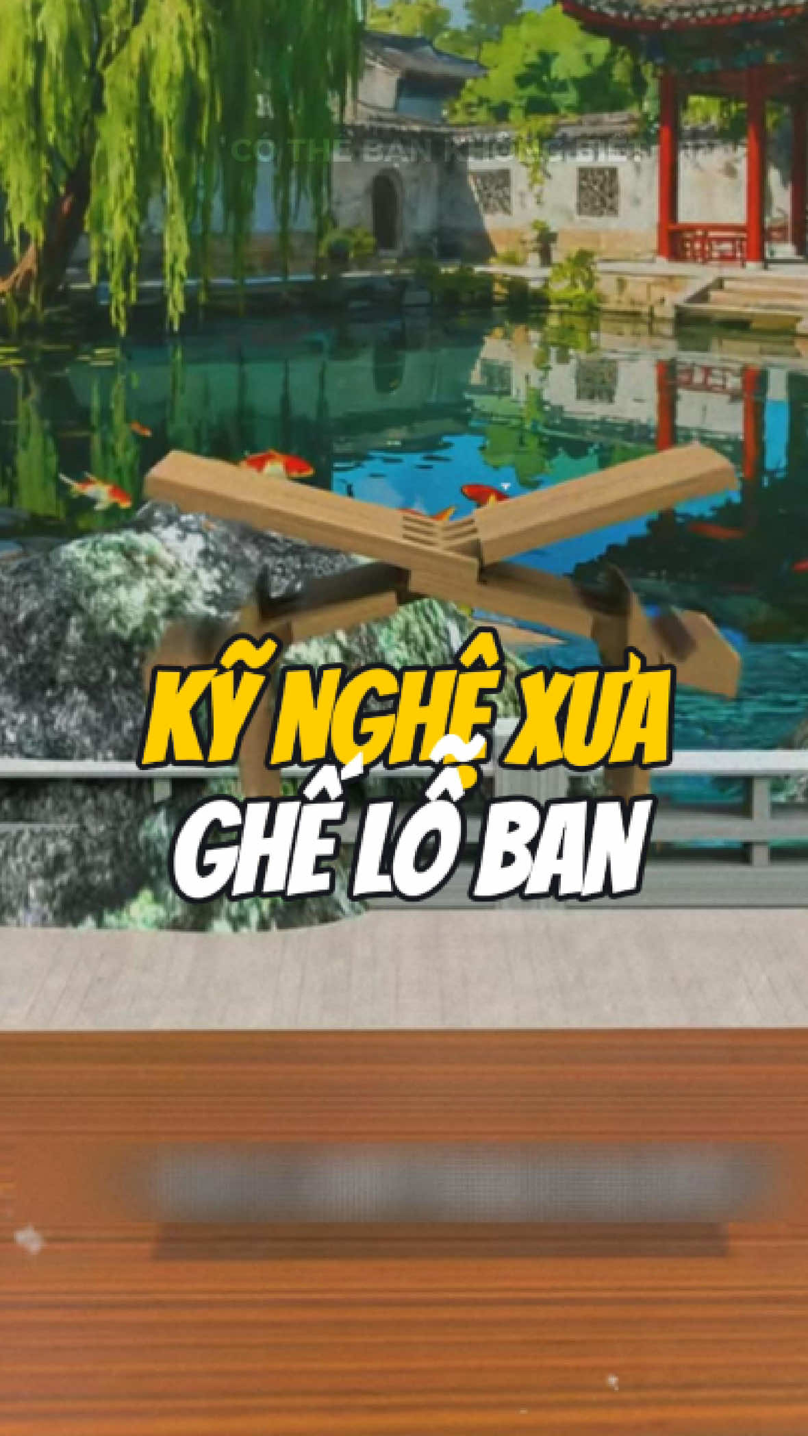 cách làm ghế lỗ bạn xưa #cothebanchuabiet #gheloban#nguoithongminhnhuban 