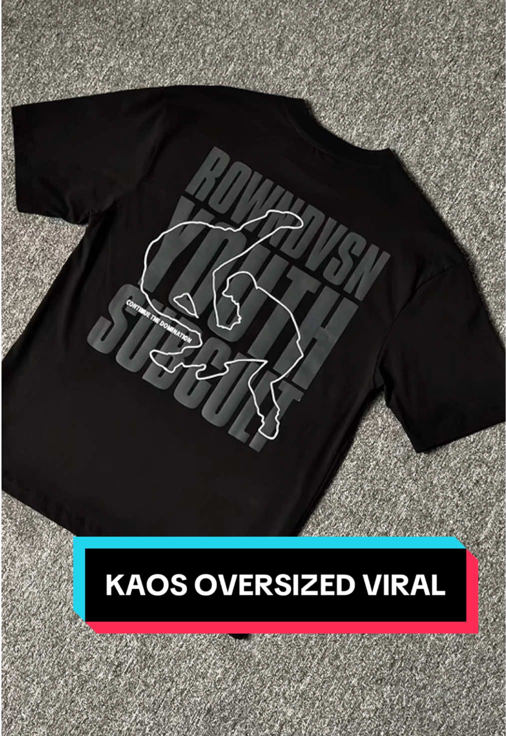 kaos oversized bahan cotton 20s nyaman yang pasti keren, wajib punya sihh.. 😍✨ #fyp  #oversizedshirt  #oversizedtshirt  #tshirt 