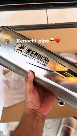 Eto lang talaga yung gusto ng lahat Kenochi pipe 🔥🥹 #motorcycleaccessories #pipe #exhaustpipe #kenochi 