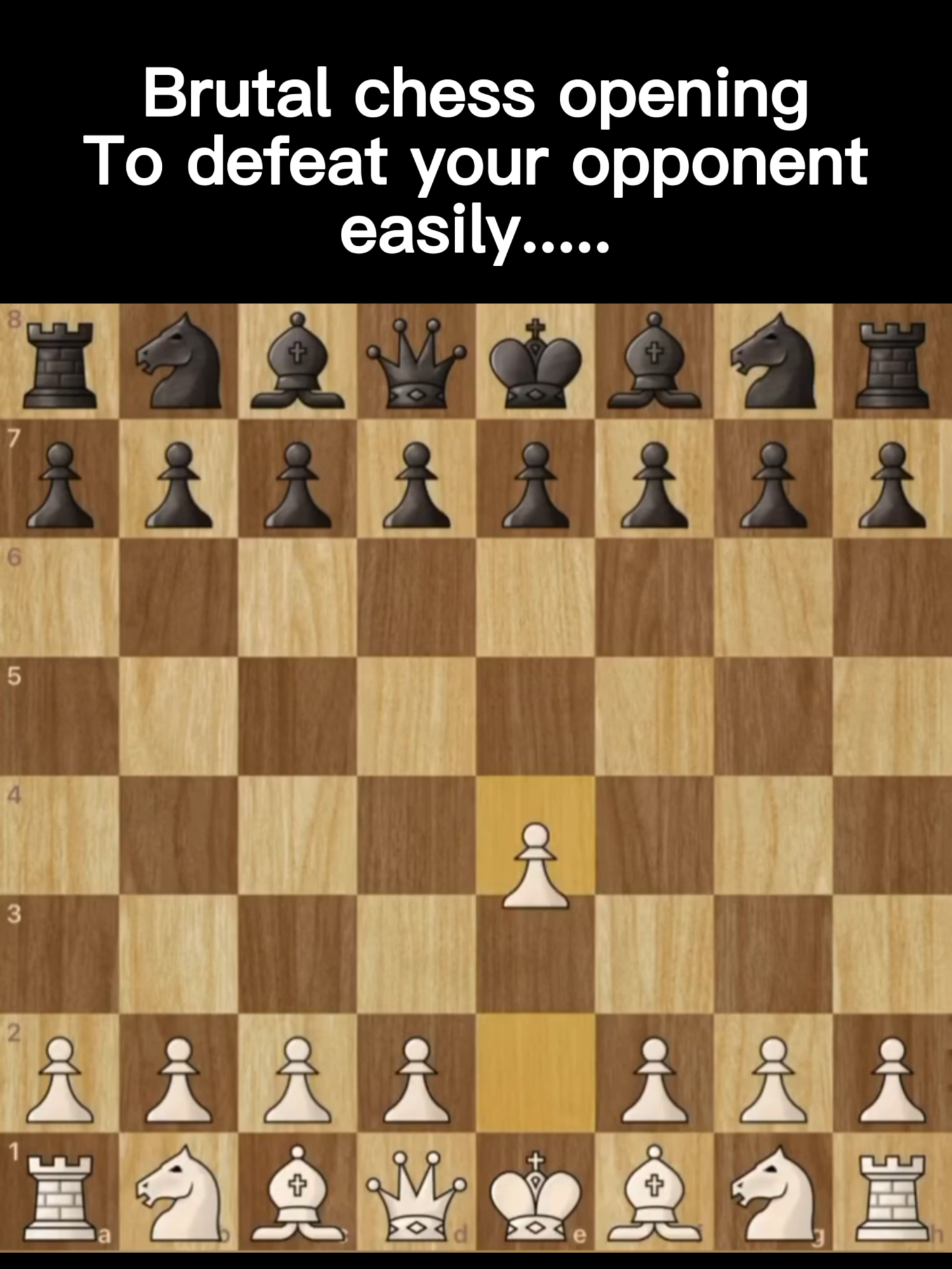 🔥 Brutal chess opening ahead. Crush your opponents. Boost your Elo. Learn the traps, master the theory — and win more games. ♟️💥 Comment CHESSLINE and I’ll send you the link to the best chess app to master openings. #chessislife #chessmaster #chessgame #ChessOpenings #chesslover #magnuscarlsen #ChessTactics