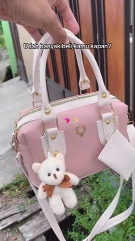 Udah jangan kebanyakan mikir😚#tasselempang #taswanita #taslokal 