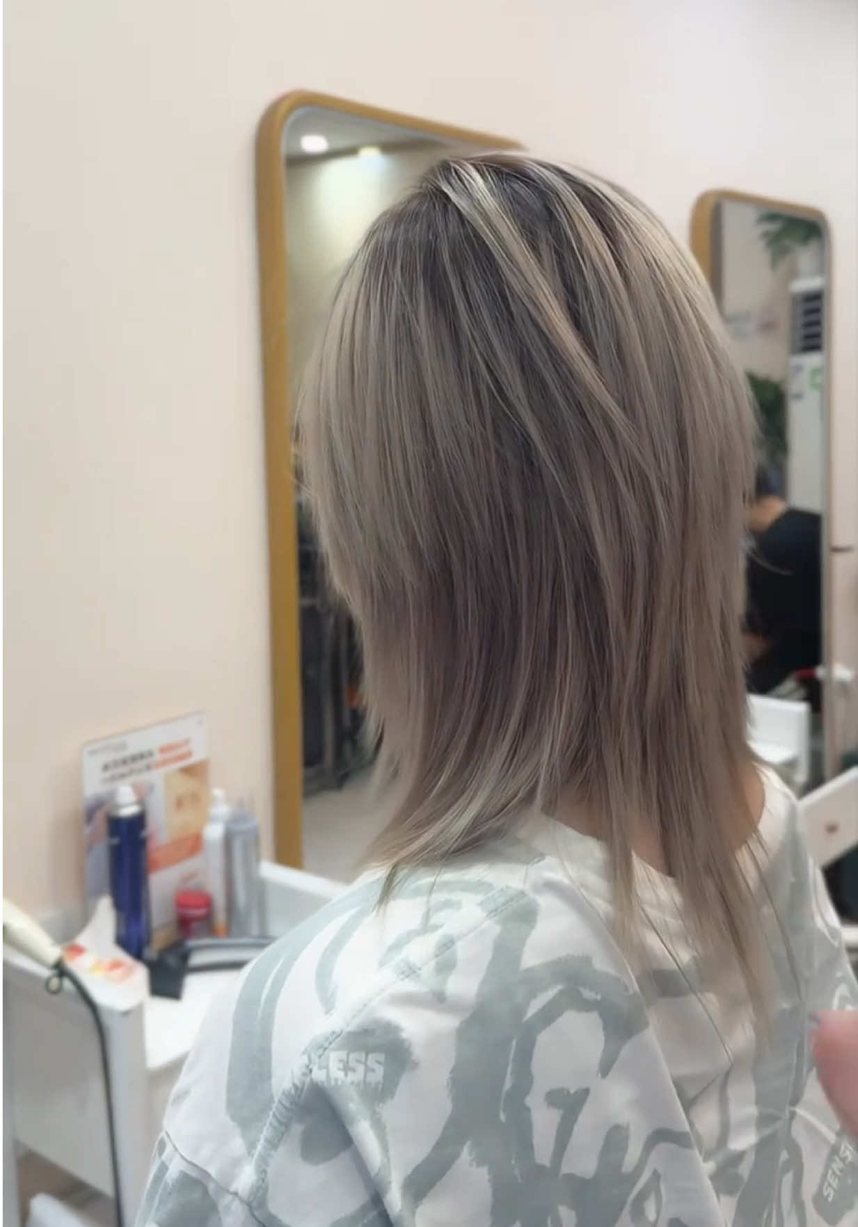 Layer đuôi cá lỡ #tocduoica  #mulletlayer #tocsutu 