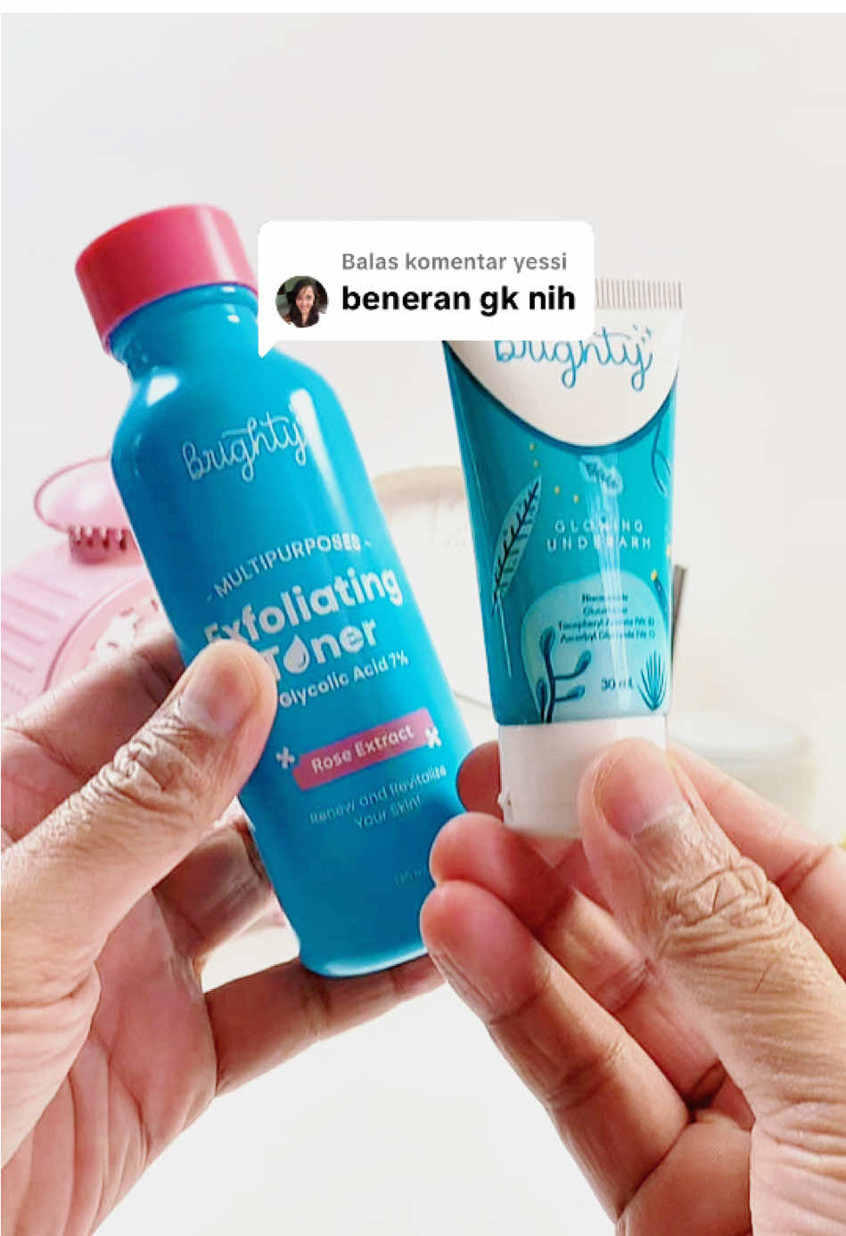 Membalas @yessi bye bye semua kotoran #ketiak #pemutihketiak #tonerketiak #brighty #wibgajian 