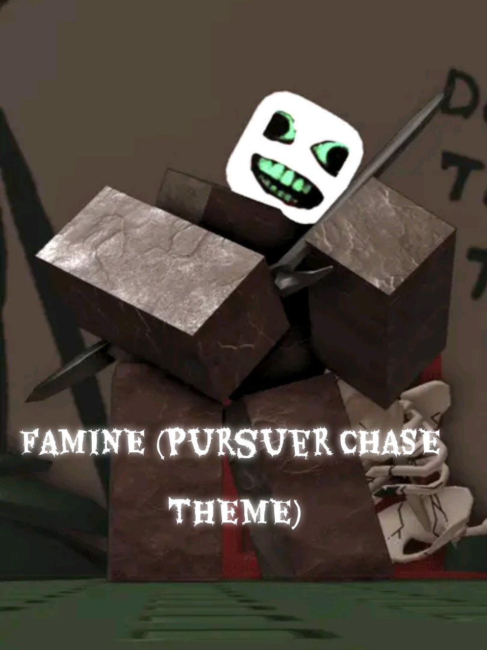 FAMINE (Pursuer Slasher Chase Theme) #forsakenslasher #forsaken #dieofdeath #fyp #pursuerdieofdeath 