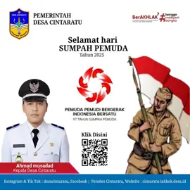 SELAMAT HARI SUMPAH PEMUDA  TAHUN 2025. PEMUDA PEMUDI BERGERAK. INDONESIA BERSATU 97 TAHUN SUMPAH PEMUDA #sumpahpemuda #97tahun #fyp