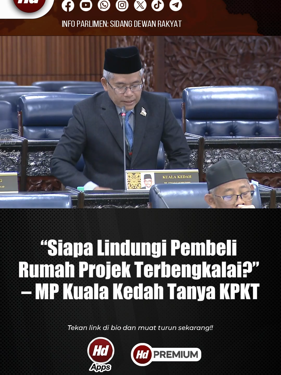 “Siapa Lindungi Pembeli Rumah Projek Terbengkalai?” – MP Kuala Kedah Tanya KPKT