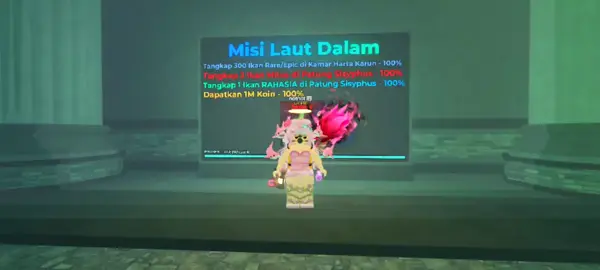 akhirnya lulus juga dari lostisle setelah 2 bulan ngekost, terimakasih lostisle mengajarkanku arti kesabaran 😭 #robloxfyp #fishit #robloxindonesia #robloxtrend #promomakangajian 