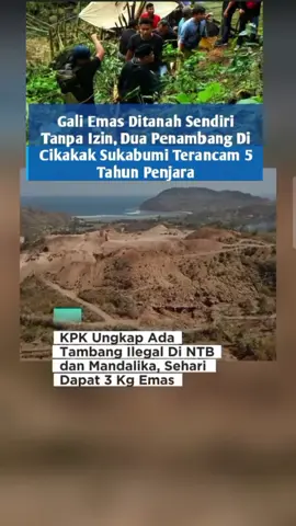 Giliran rakyat nambang di tanah sendiri di penjara, sedangkan orang asing di lindungi #rakyatindonesia  #tambangilegal