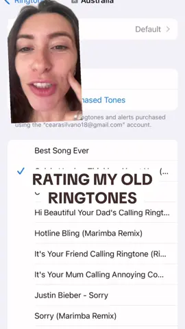 #greenscreenvideo Rating my old ringtones, the victorious one at the end😭 #ringtones #iphone #nostalgic 