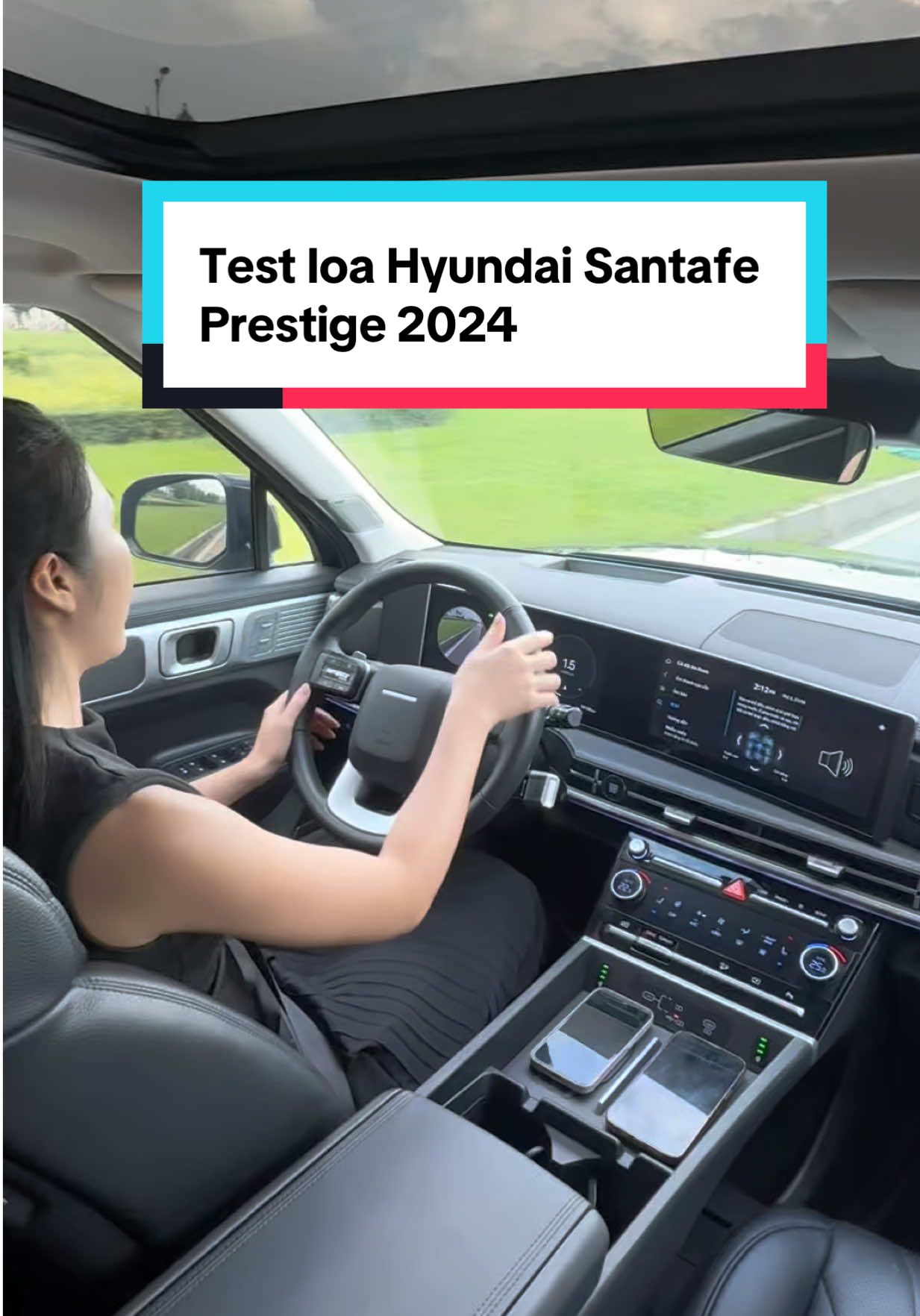 Test loa Bose trên xe Hyundai Santafe Prestige 2.5 2024 tại Sài Gòn Car ♥️♥️♥️ #hyundaisantafe #SaiGonCar #quynhsaigoncar #coquynhbanxe 