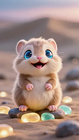 Sweet fluffy friend found something for you💛#fluffyanimals #cuteanimals #cute #animal #PetsOfTikTok 