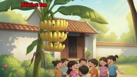 Bài thơ: em yêu nhà em#giáovienmamnon #giaovienyeucongnghe #coicute #videoai 