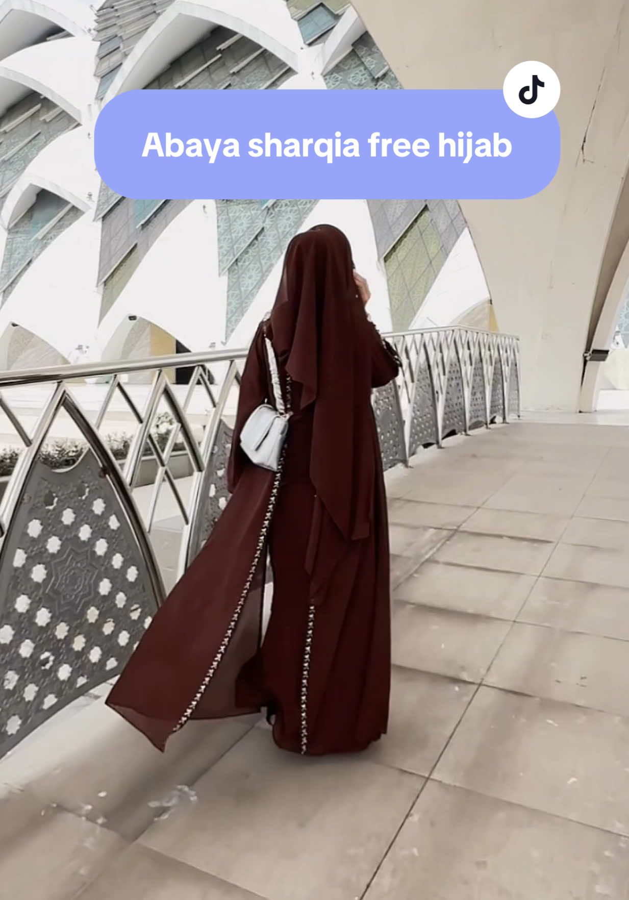 Masya allah tabarakallah secinta itu sma mahogany❤️🥰 #abayastyle #bajulebaran #gamispremium #arabicstyle #gamistrend2026 