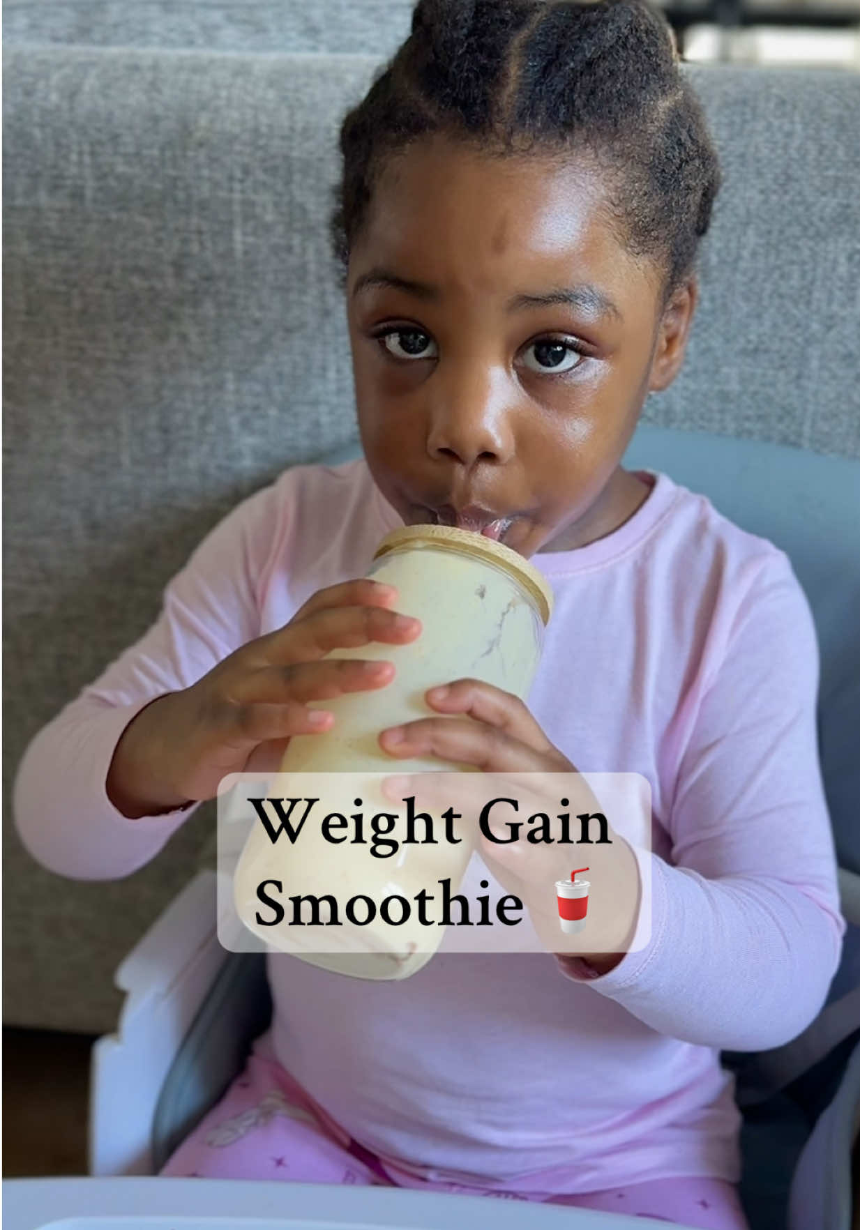 Want that weight gain for your little one ? Try this tropical delight for growing toddlers.  Ingredients:  1 Mango  1 pitted date  1 banana  Yoghurt  Milk of your choice 