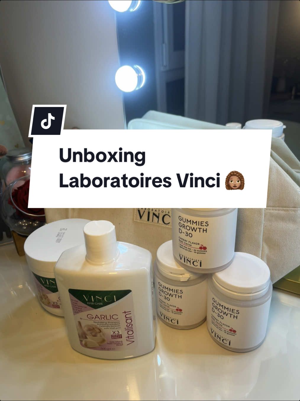J’ai trop hâte de tester et de vous montrer le résultat sur mes cheveux ☺️  N’hésitez pas à me dire en commentaire si vous avez déjà testé cette marque et ce que vous en pensez 💬 #unboxing #laboratoiresvinci #poussecheveux #produitscapillaires #prtoii 