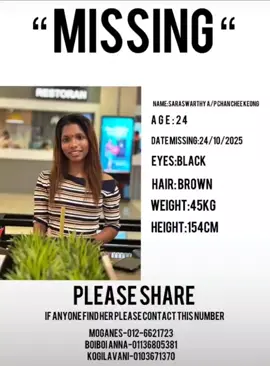 She is still missing it's already 4days no informations and updates about her pls if anyone in my contact get to know about her pls contact to the person in the template 🙏🏻🙏🏻🙏🏻 She's my sister guys if any update pls contact thank you 🙏🏻 Pls Repost This Until We Get Her Your Little Help Us A Lot Friendsss 🙏🏻🙏🏻🙏🏻 #tiktokviral #missing #fyp_viral_tiktok #fyppppppppppppppppppppppp #repost 