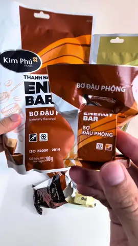 Thanh năng lượng này ăn ngon lắm nè mấy Bồ!! #thanhnangluongdinhduong  #doanvatdinhduong #kimphufood #thietthuc #jizonguyen 