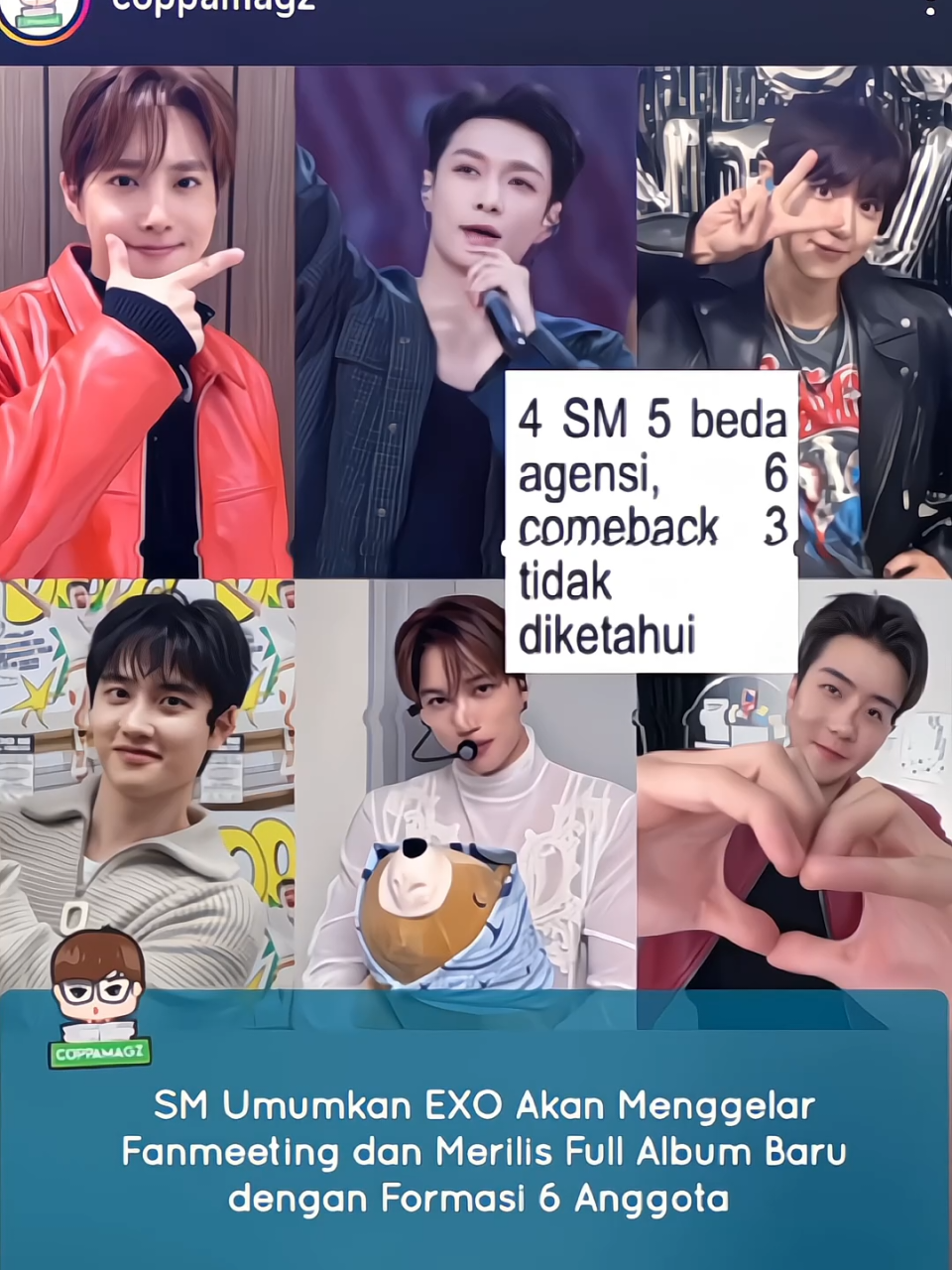 kalo soal kalah EXOL menang, kalo soal menang EXOL kalah😊 gapapalah semoga urusan cbx sama SM cepet selesai, udah fix ada beritanya kerasa banget nyeseknya #exo #exol #exocomeback #fyp 