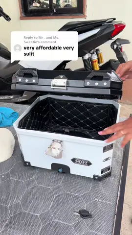 Replying to @Mr . and Ms. Sweetie #rxr #rxrtopbox #topbox #topboxformotorcycle #45literstopbox 