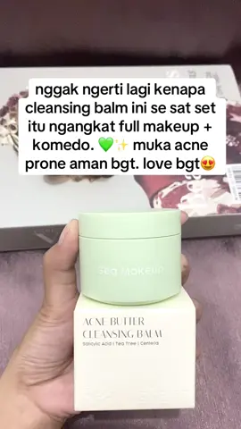 ini dia first cleanser holy grail  #acnebutter #seamakeup #komedocabut #skincareacne