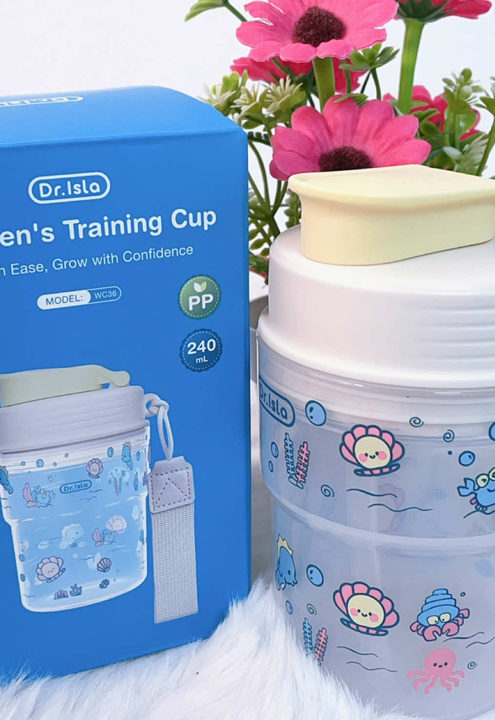 ReadyStock Children Training Cup Baby 💗🫧 Grab Your Now 💗🫧#drisla #fyp #baby #trainingcup 