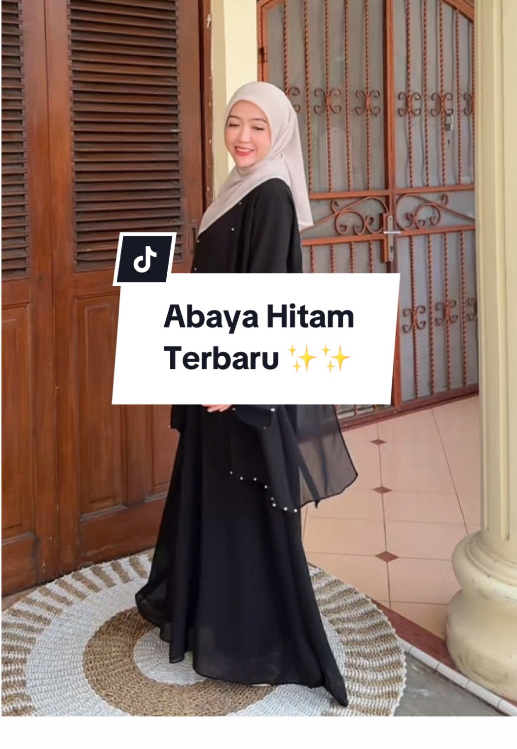 Abaya Hitam Terbaru 2026 Gamis Raya Dress Lebaran 