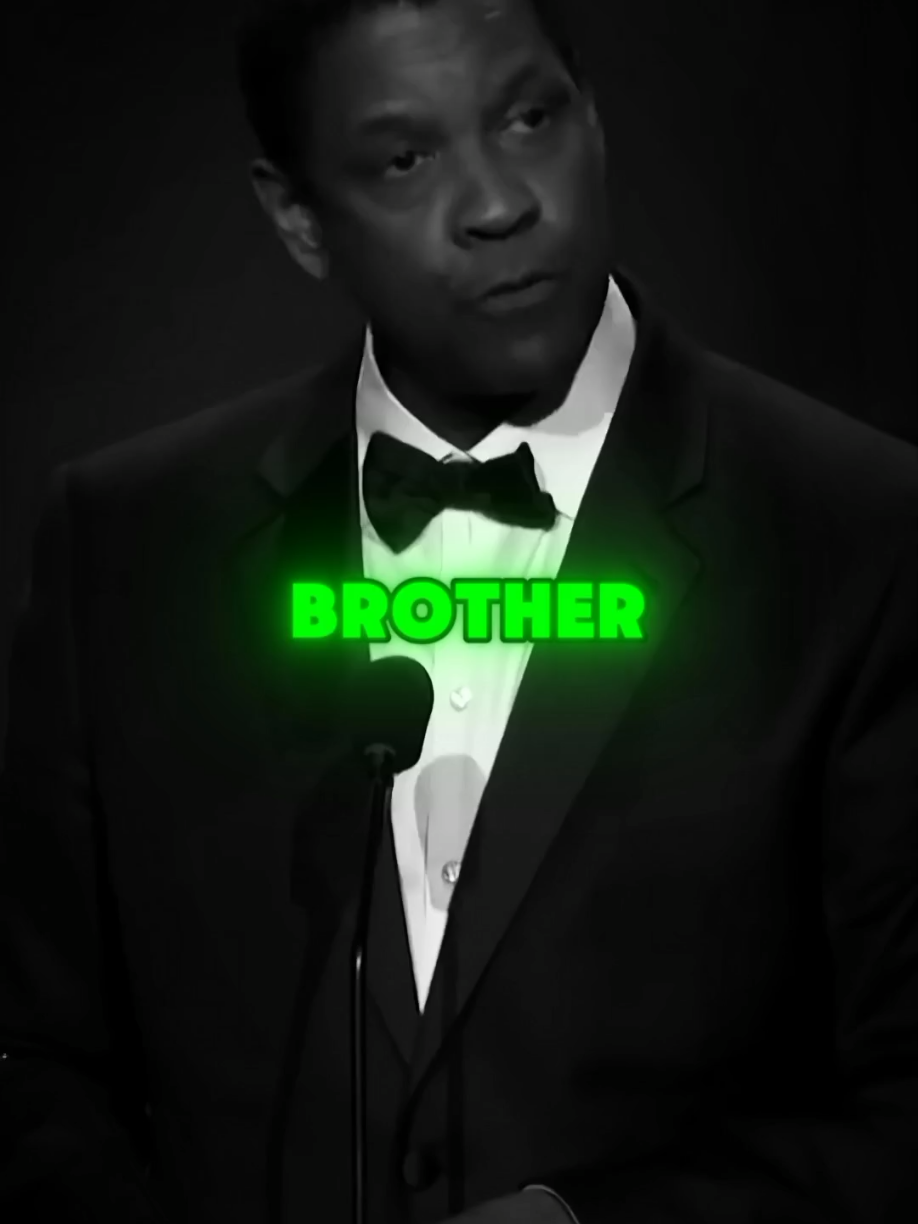Brother My Big Supporter 🥰... #denzelwashington #denzelwashingtonspeech #denzelmotivation #lifelesson #motivationalvideos 