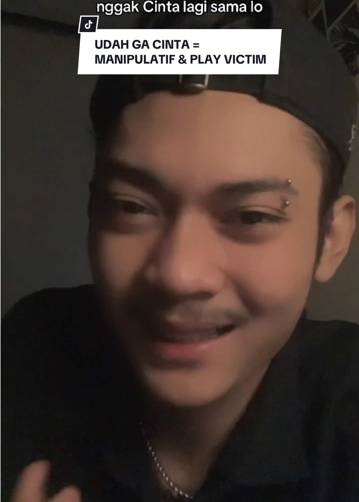 orang yang udah ga cinta berpotensi menjadi manipulatif dan playing victim. #curhatkedira #ckd 