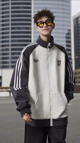 Áo Khoác Nỉ Zip Phối 3 Sọc Phong Cách Chất Liệu Nỉ 2 Da Mềm Mịn Fom Rộng Nam Nữ 2025 #aokhoac #aokhoacni #aonam #thoitrangtiktok #xuhuong 