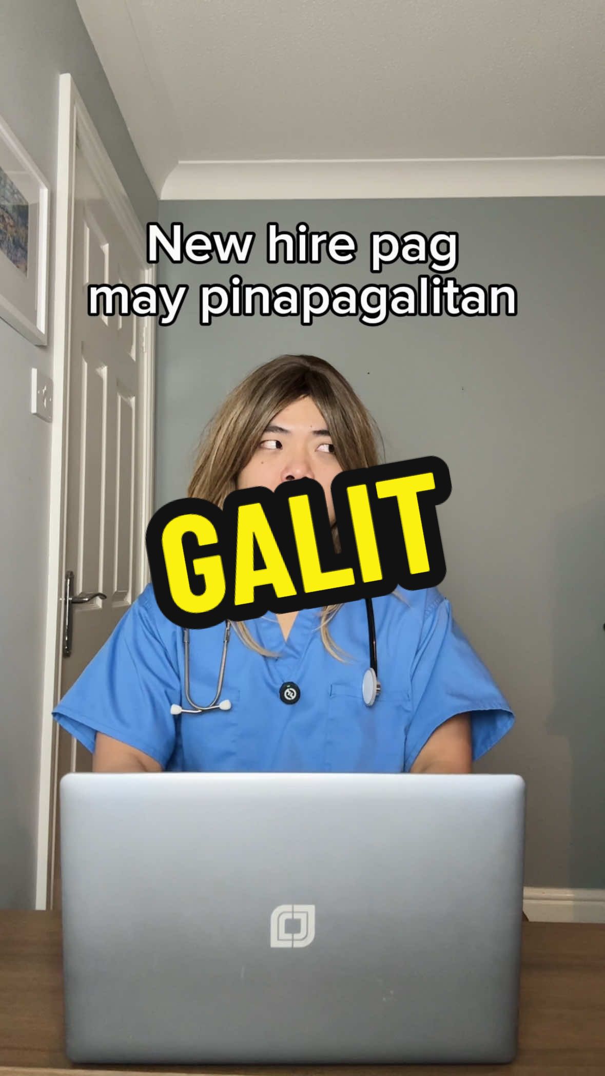 Pinapagalitan si Nicole. 🥹😭 #kunars #nurseeven 