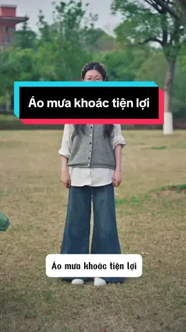 Áo mưa khoác tiện lợi #xuhuong #muasam #giadung #mưa #mua 