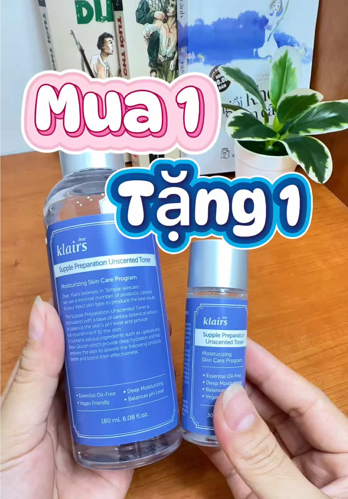 Mê em toner Klairs bản màu tím cho da nhạy cảm này quá nên phải review hoài thôi🥰🥰#toner #tonner #nuochoahong #tonerklairs #dearklairs #chamsocda #goclamdep #trending 