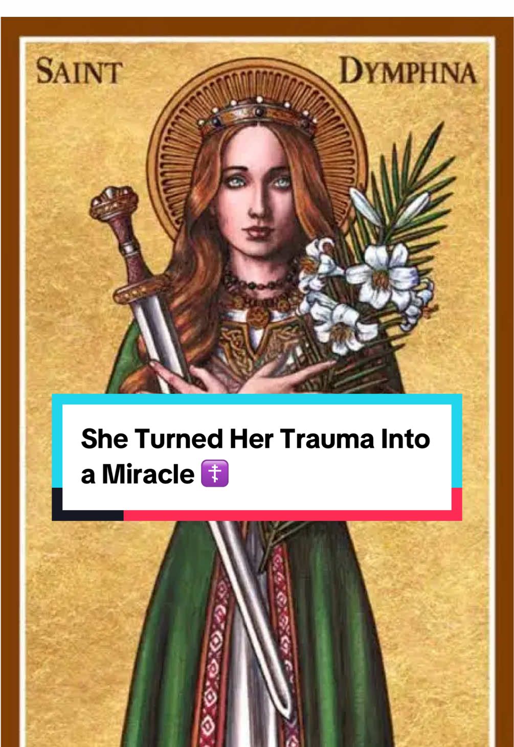 At 14, Saint Dymphna fled her home to escape her father’s abuse. She lost everything — yet she refused to let her pain be the end of her story. 💔 In Belgium, she began caring for the mentally ill and traumatized. Even after her death, healing continued — families in Geel have opened their homes to those in need for 700 years. Dymphna’s life reminds us: your wounds can become someone else’s healing. 🕊️ God can turn pain into purpose. ✝️ #MentalHealthHealing #TraumaSurvivors #SaintDymphna #Resilience #find2god 