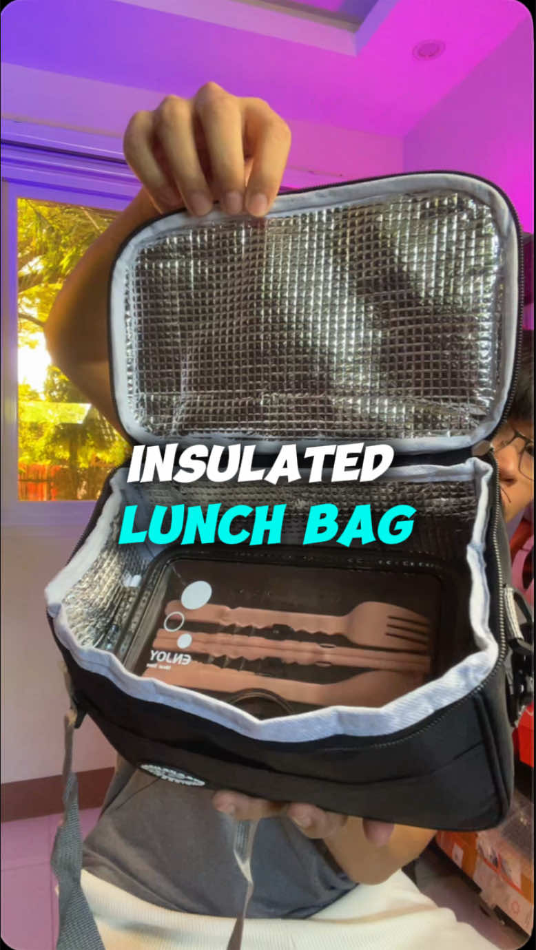 Insulated lunch bag #insulatedlunchbag #lunchbag