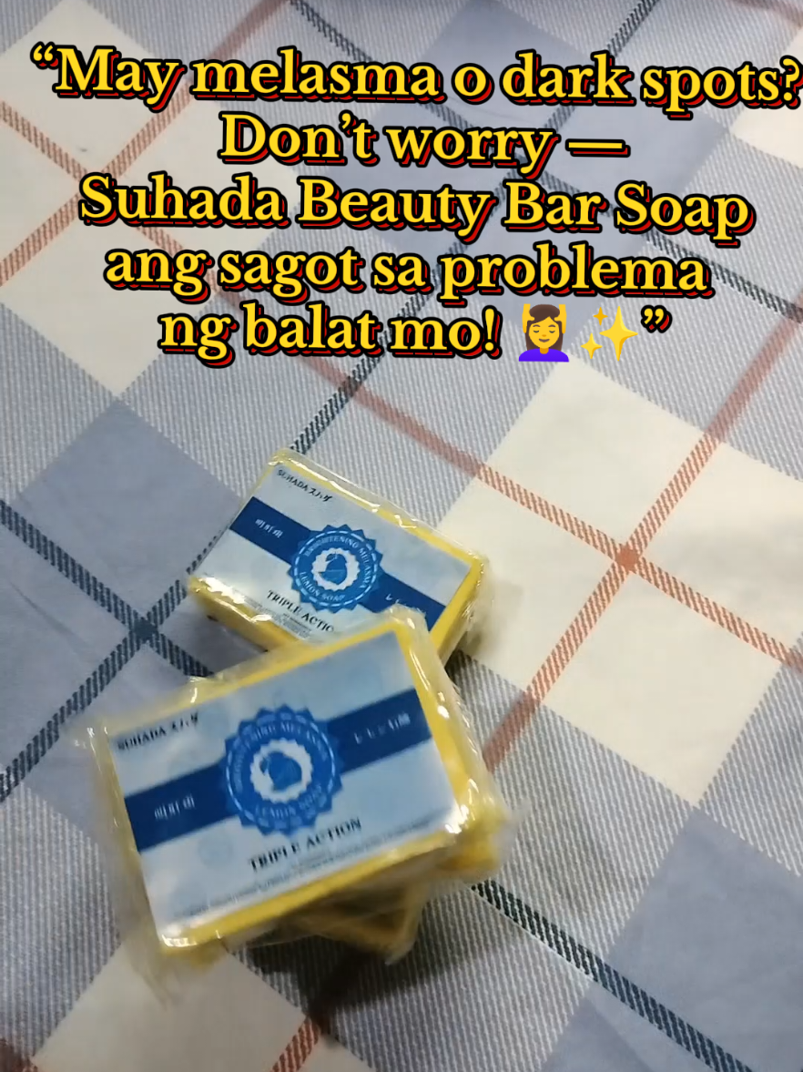 Kung pagod ka na sa melasma, dark spots, at uneven skin tone — time na para i-try ang Suhada Beauty Bar Soap! 🌸 Formulated with gentle yet effective ingredients na tumutulong mag-fade ng discoloration at magbigay ng glass-skin glow. Nakakatulong din itong magpa-smooth, mag-hydrate, at mag-even ng complexion — para unti-unting mawala ang mga pekas at dullness. 💖 Consistent use = visible results. Tuloy-tuloy na confidence, tuloy-tuloy na glow! #SuhadaBeautyBarSoap  #SuhadaForMelasma  #NoMoreDarkSpots  #creatorsearchinsights2025  #seo 