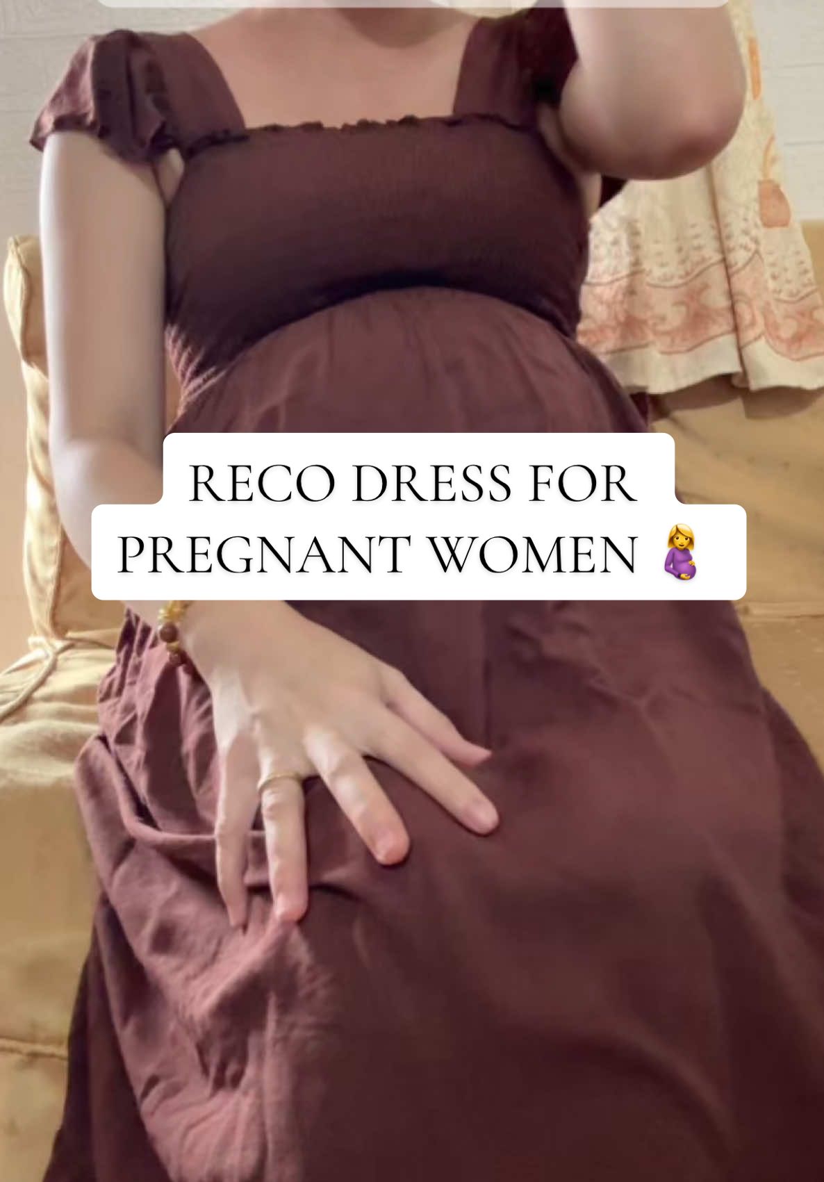 sobrang comfy isuot kaya naman highly RECO to sa mga preggy moms 🤰✨#dress #maternitydress #dresses 