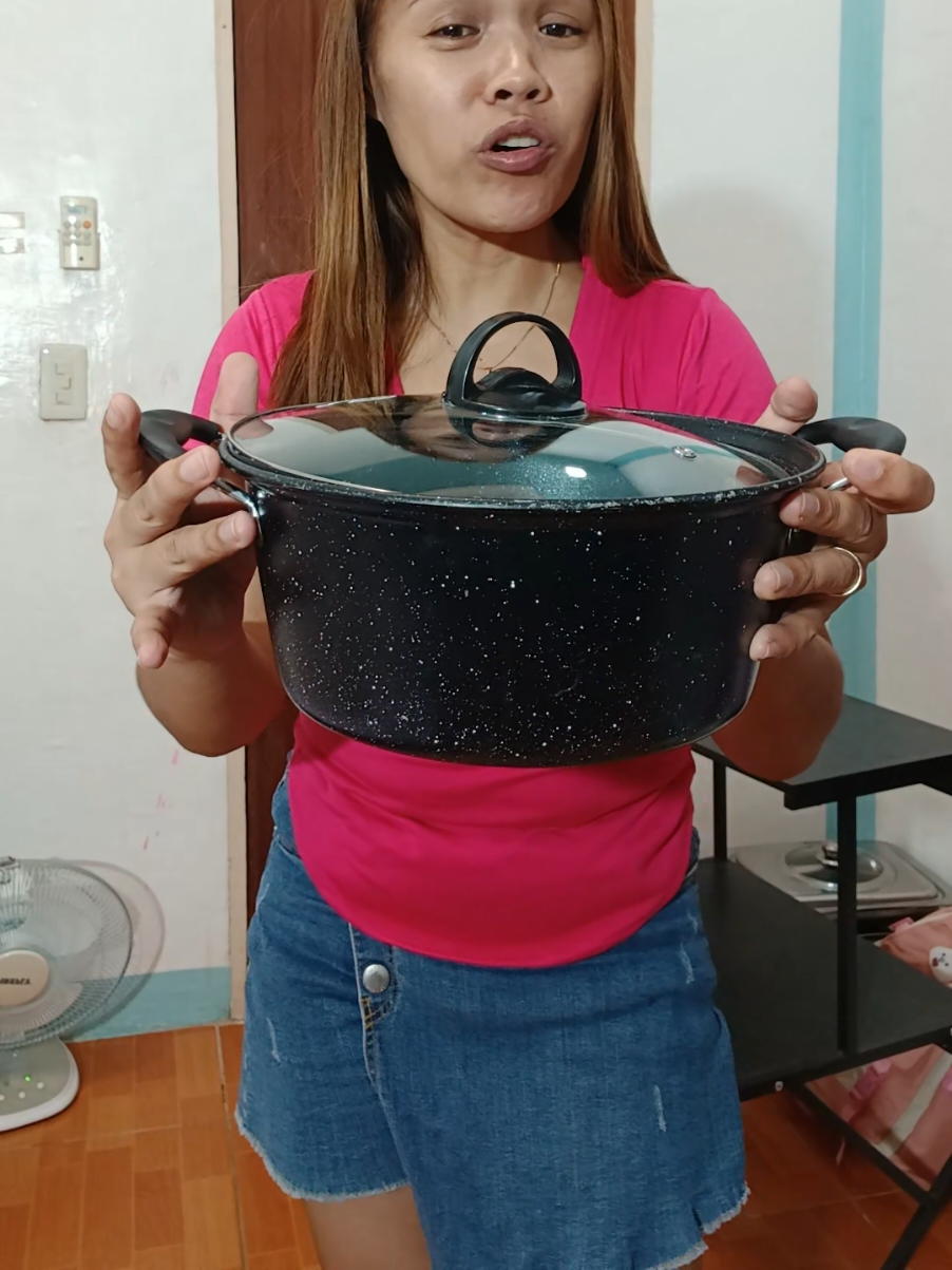 Basta non-stick madaling linisan #kaldero  #nonstickpot #nonstickcookware #cookingpot #cookware 