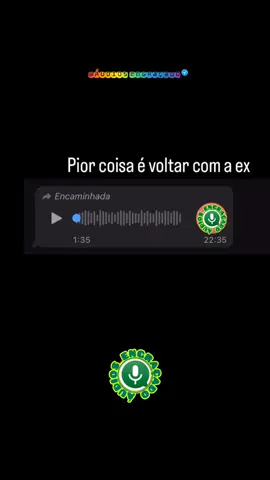 a pior coisa é voltar com a ex Kkkkk kkkk 😂😂