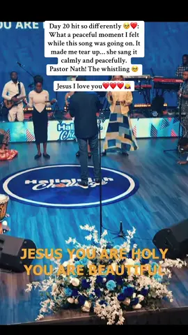 Day 20 Hallelujah Challenge was completely different from other nights!😩🥺. A thorough moment of intensed worship … This particular song!!❤️❤️ At some point, I felt peace within and  became so teary. @Nathaniel Bassey is indeed endowed with the wisdom and gift of God. He knows how to get you closer to the maker both in praise and worship … what an experience. If you missed it, you can always go back to follow up.  @Hallelujah Challenge Live   #viralvideotiktok #hallelujah_praise_the_lord🙏 #hallelujahchallenge2025 #hallelujahchallenge #fyp 