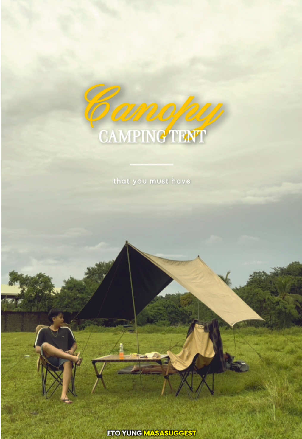 Hindi pepwedeng mawala ang canopy tent sa mga adventures naten. @Wthb Outdoor #camping #canopytent #campingtents #campinggears #wthboutdoor 