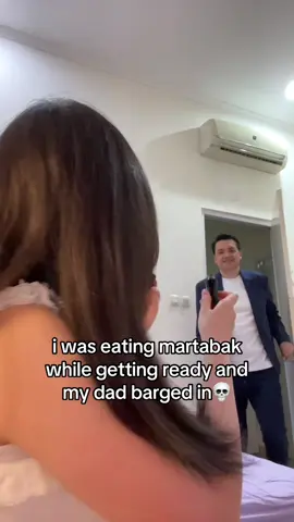 Omg i almost got caught😭 #martabak #dad #fyp #FoodTok 