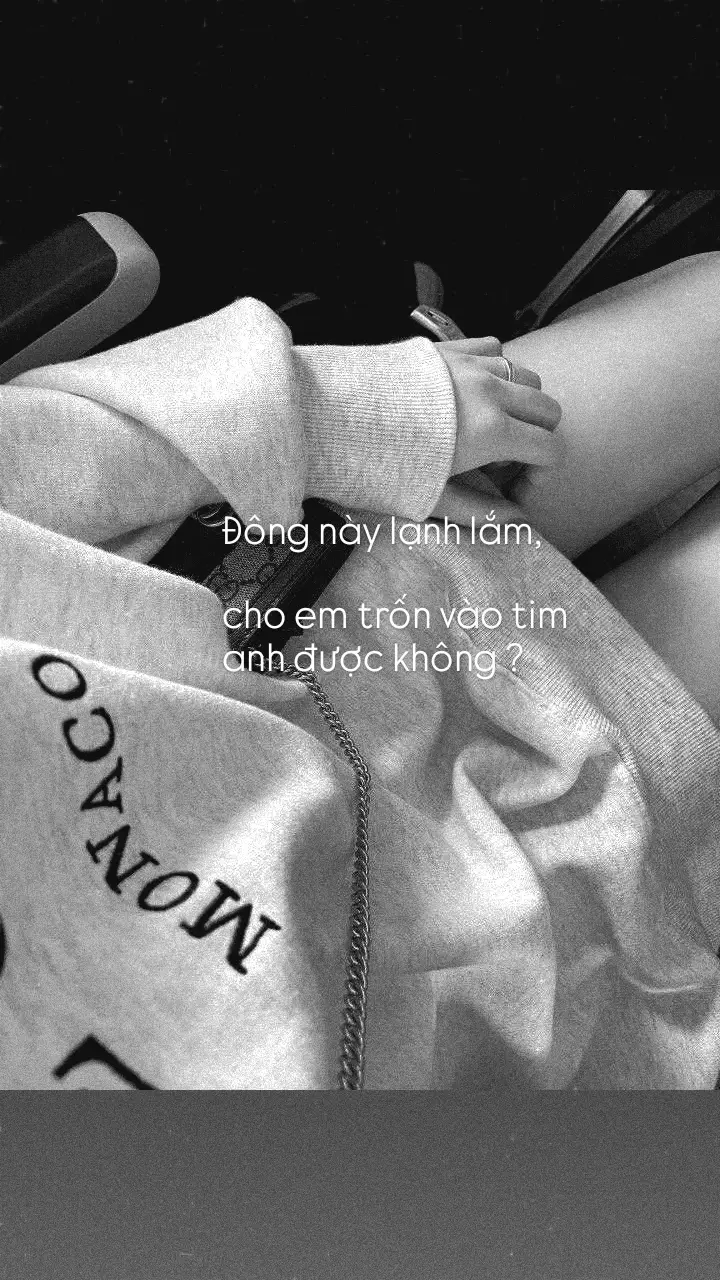 Đông này lạnh lắm, cho em trốn vào tim anh được không?#viral #fyp 